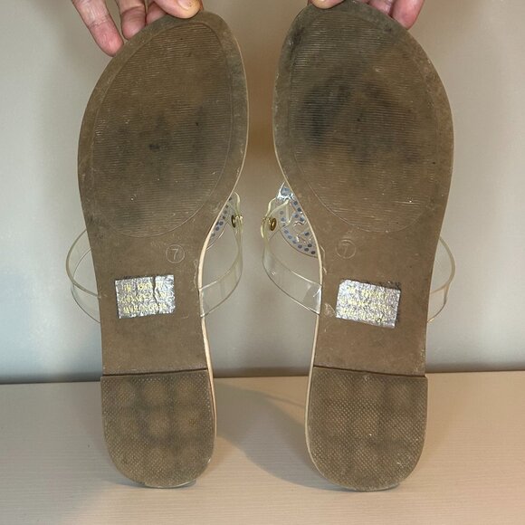 clear sparkle flats - Picture 6 of 6